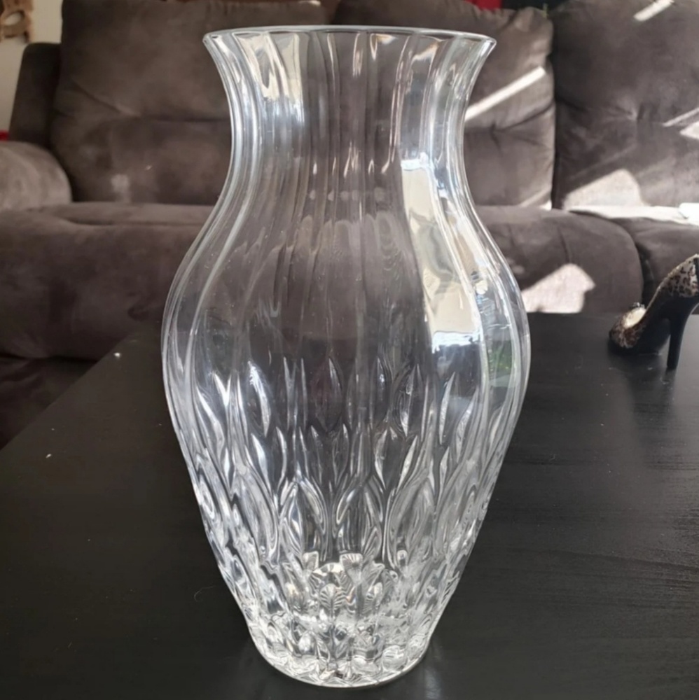 Heavy Crystal Vase